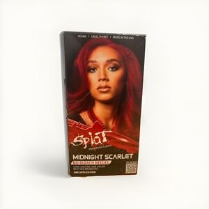 Splat Rebellious Colors Hair Color Midnight Scarlet Vegan Made In The USA